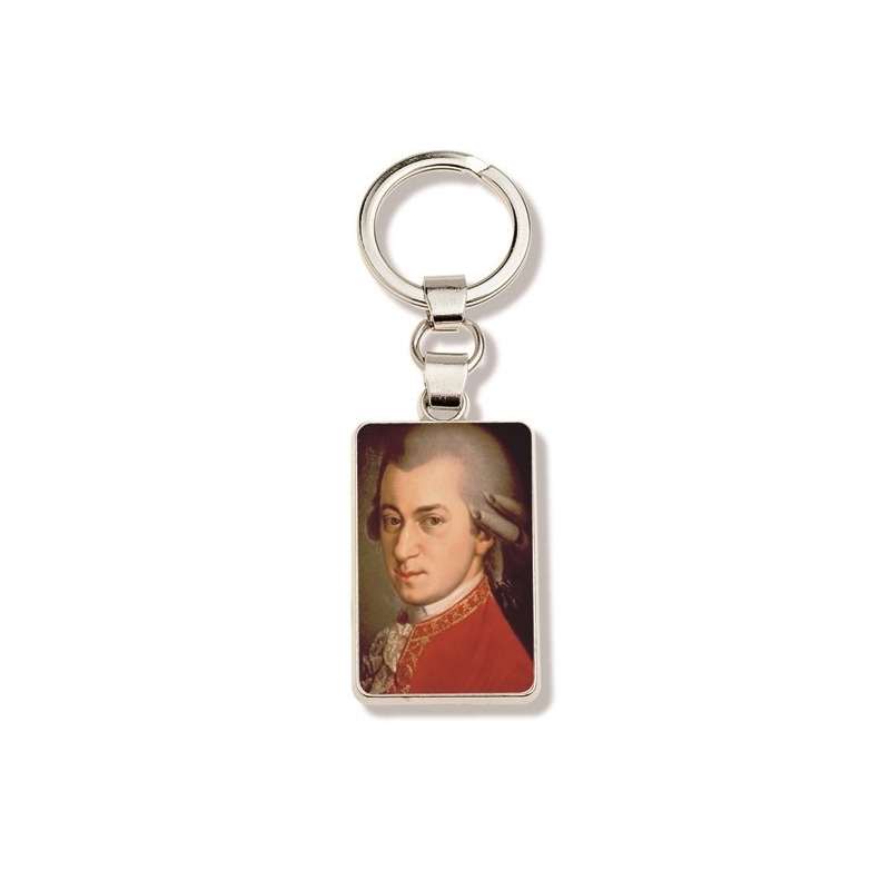 Keyring Mozart Portrait