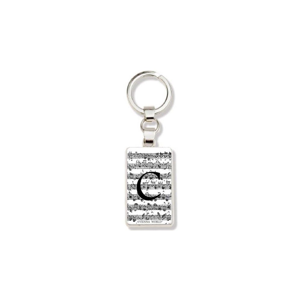 Letter Keyring - C