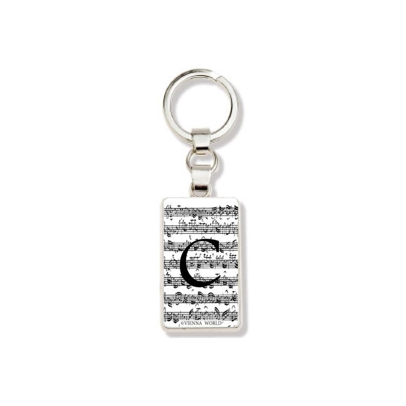 Letter Keyring - C