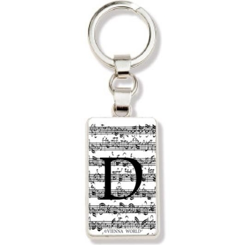 Letter Keyring - D