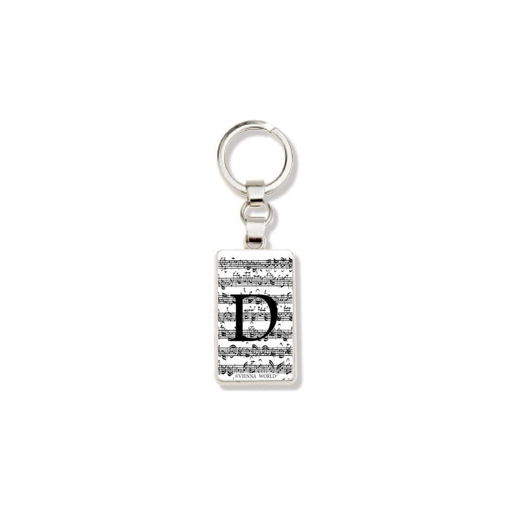 Letter Keyring - D