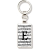 Letter Keyring - E