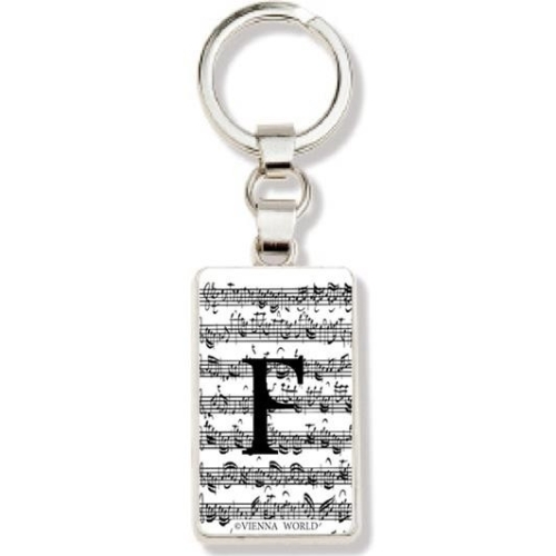 Letter Keyring - F