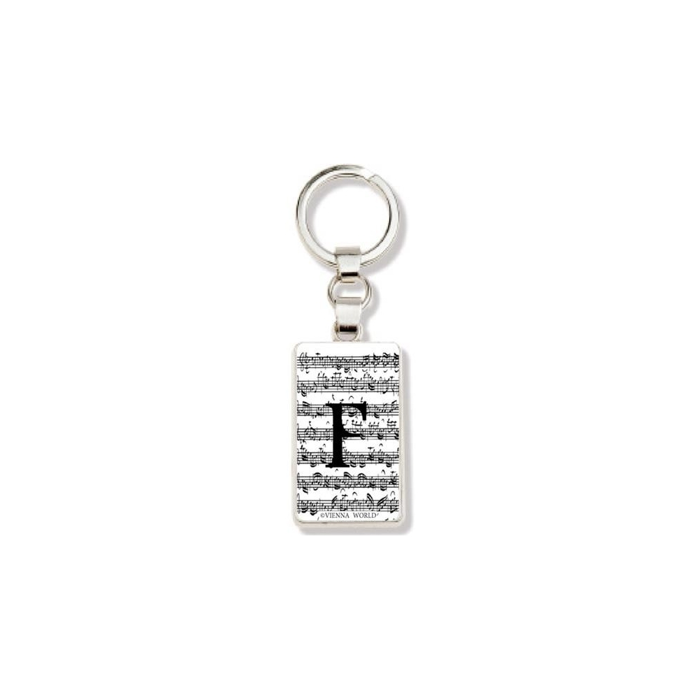 Letter Keyring - F