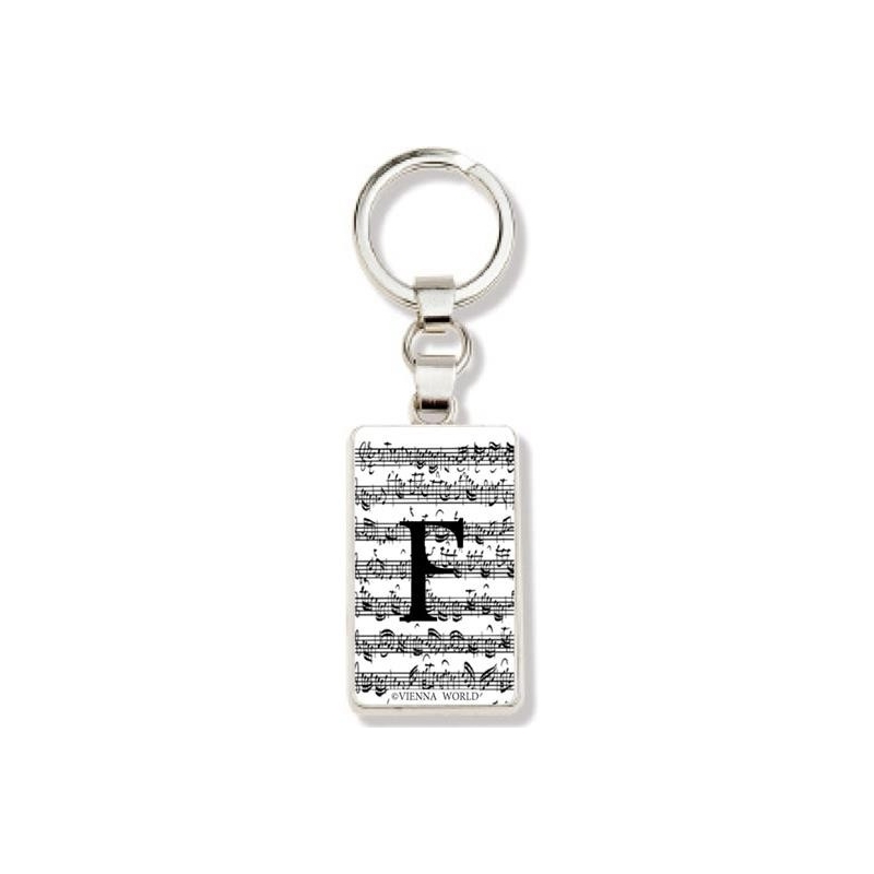 Letter Keyring - F