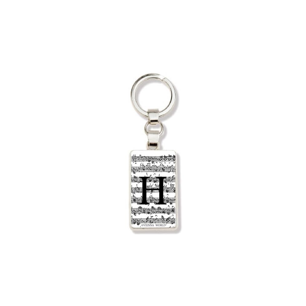 Letter Keyring - H