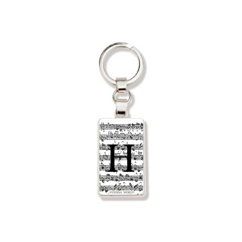 Letter Keyring - H