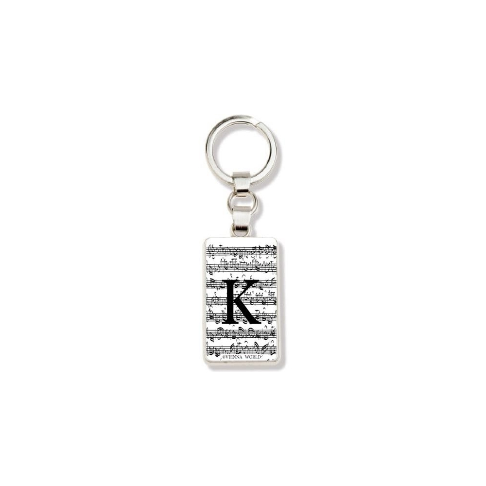 Letter Keyring - K