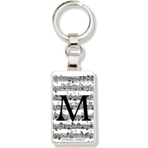 Letter Keyring - M