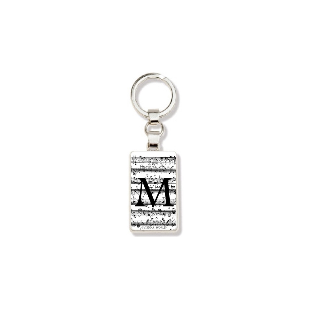 Letter Keyring - M