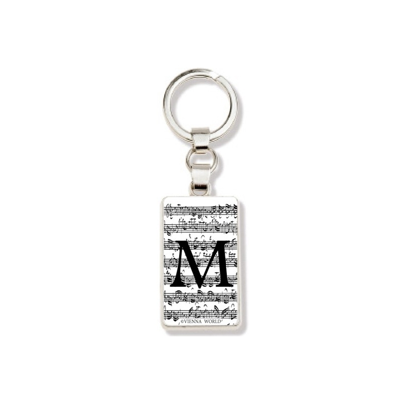 Letter Keyring - M