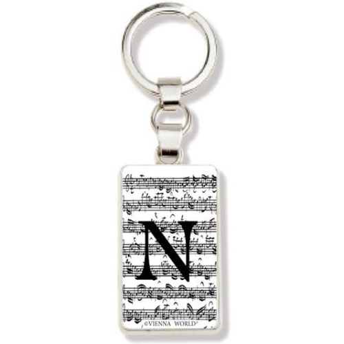 Letter Keyring - N