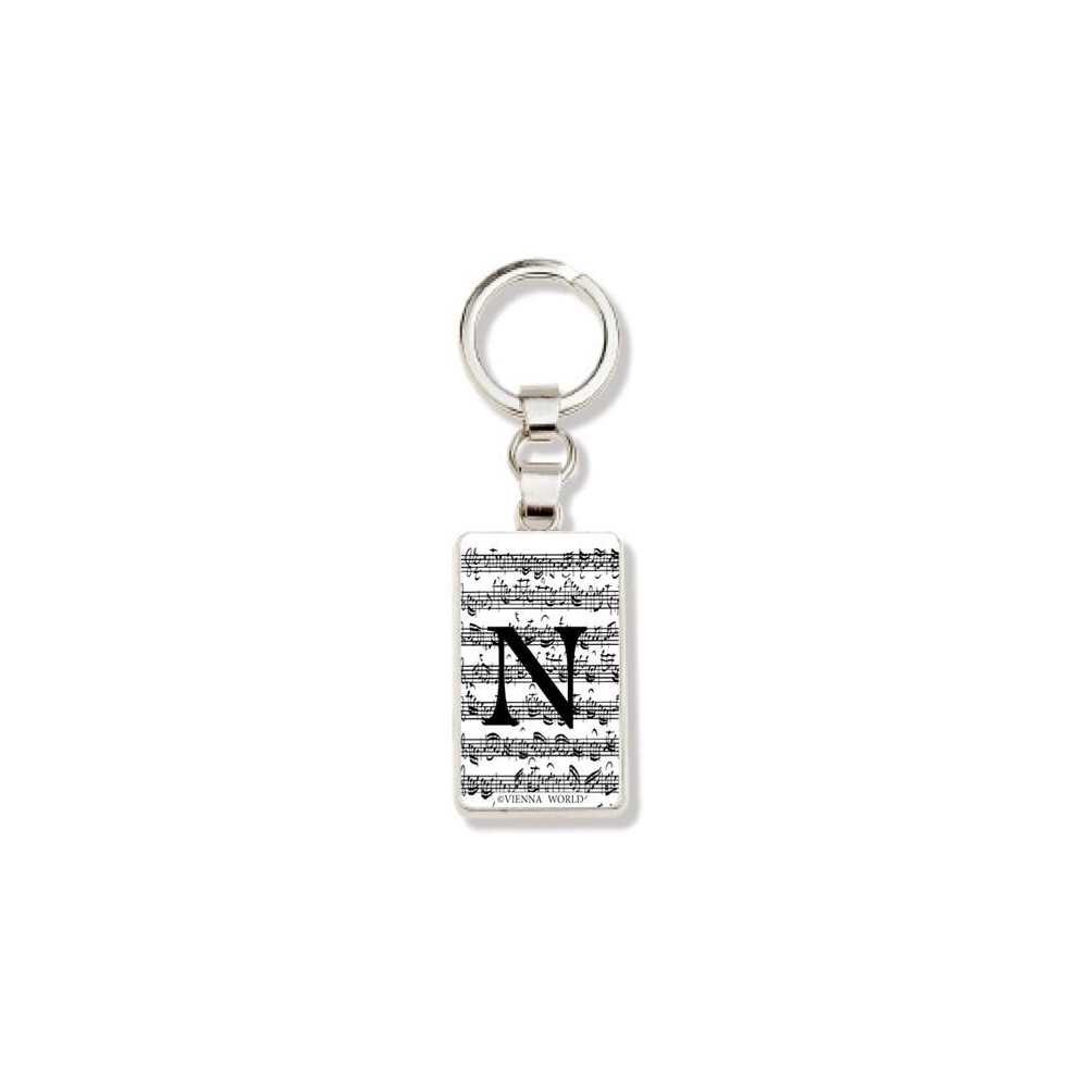 Letter Keyring - N