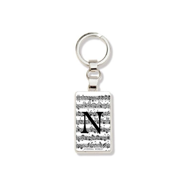 Letter Keyring - N