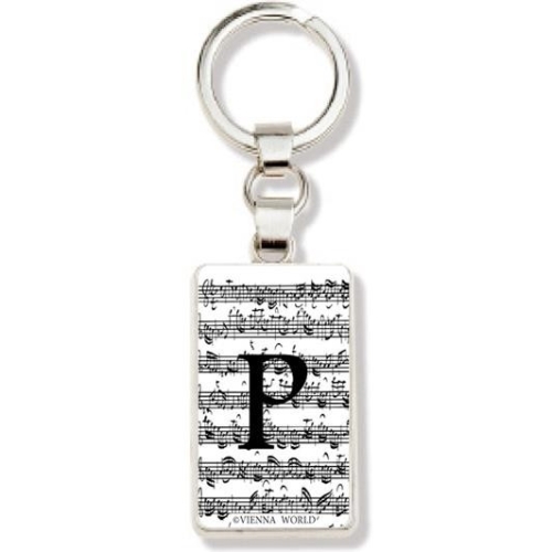 Letter Keyring - P