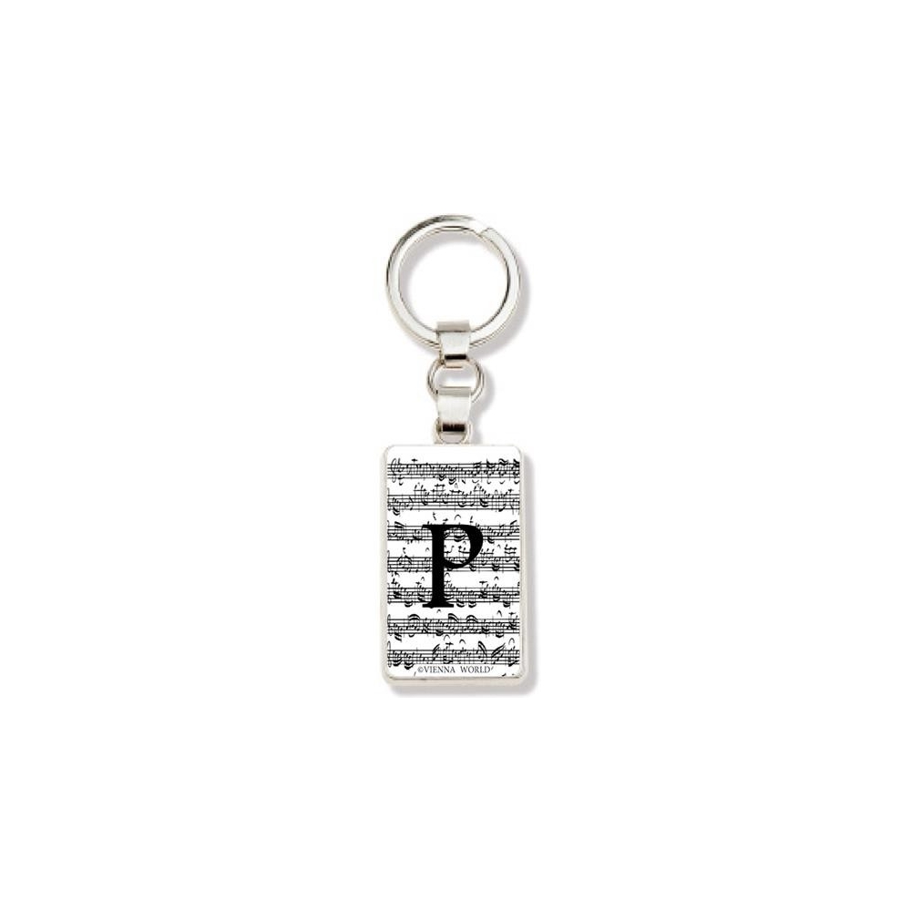 Letter Keyring - P