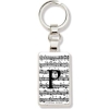 Letter Keyring - P