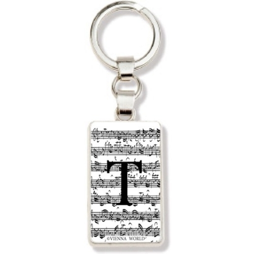 Letter Keyring - T