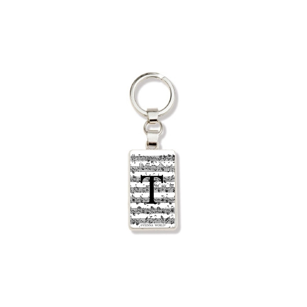 Letter Keyring - T