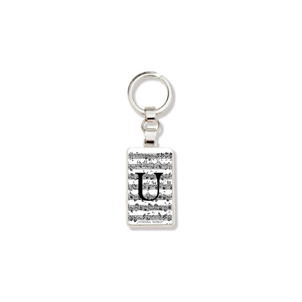 Letter Keyring - U