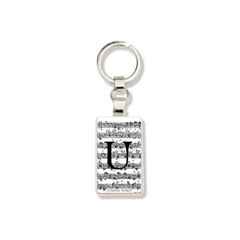 Letter Keyring - U