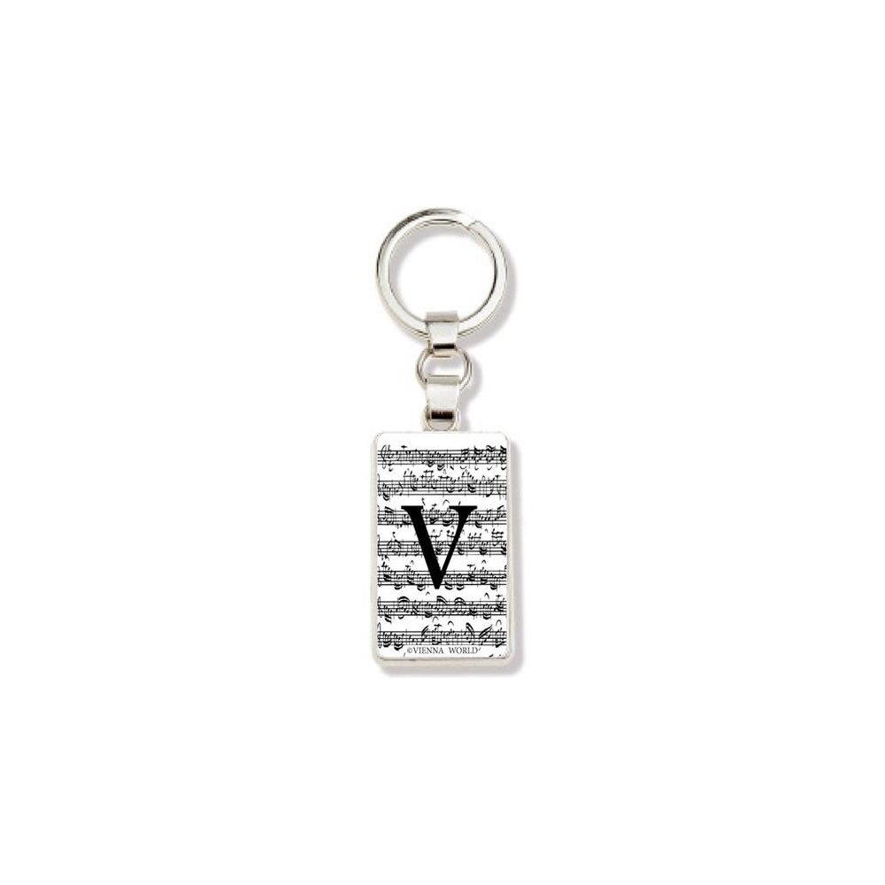 Letter Keyring - V