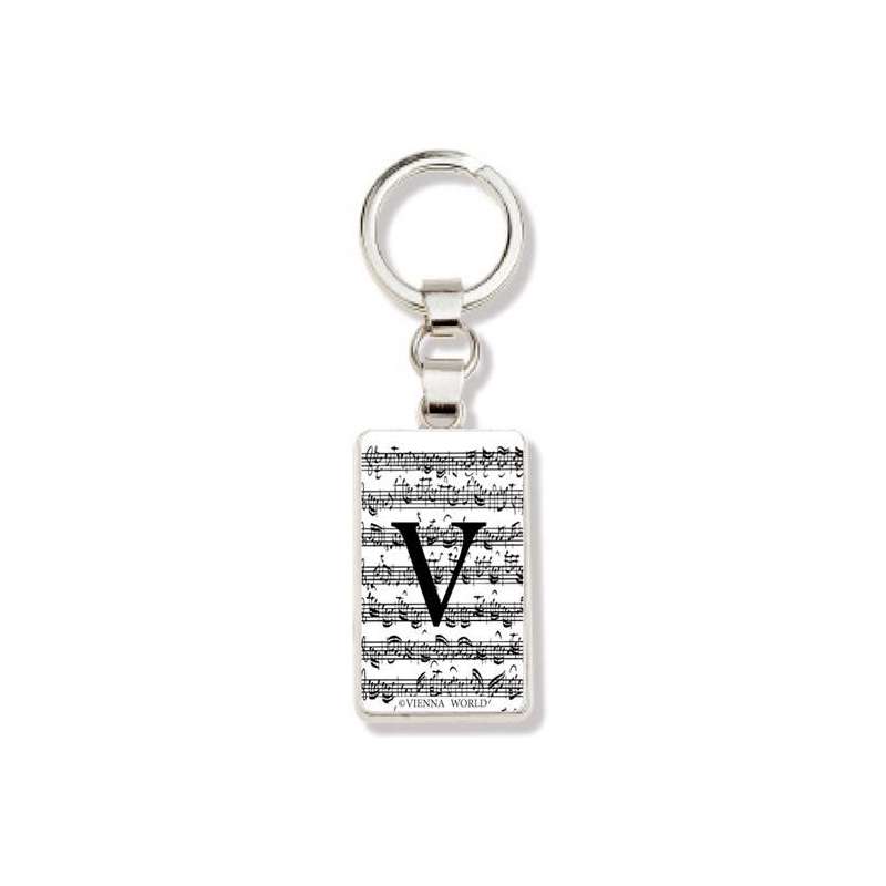 Letter Keyring - V