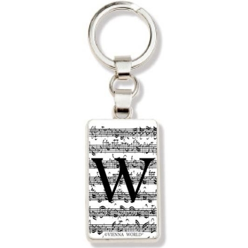 Letter Keyring - W