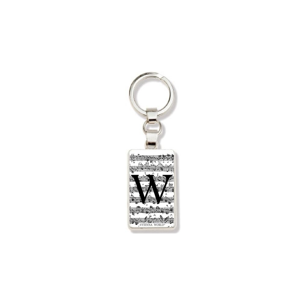 Letter Keyring - W