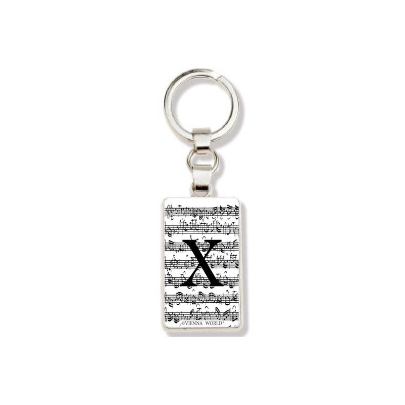 Letter Keyring - X