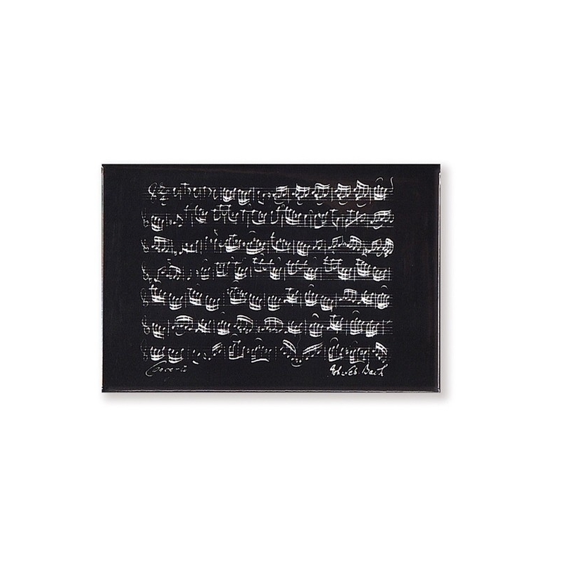 Magnet Bach black