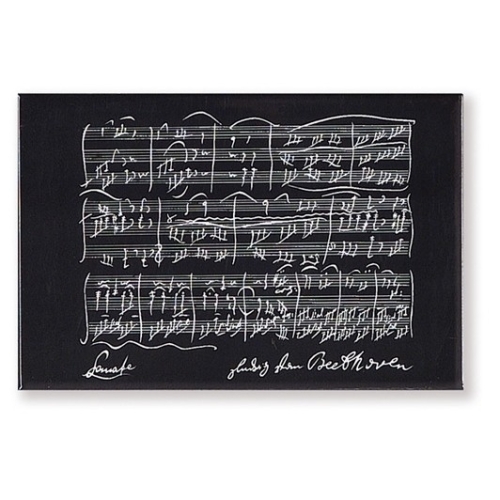 Magnet Beethoven black