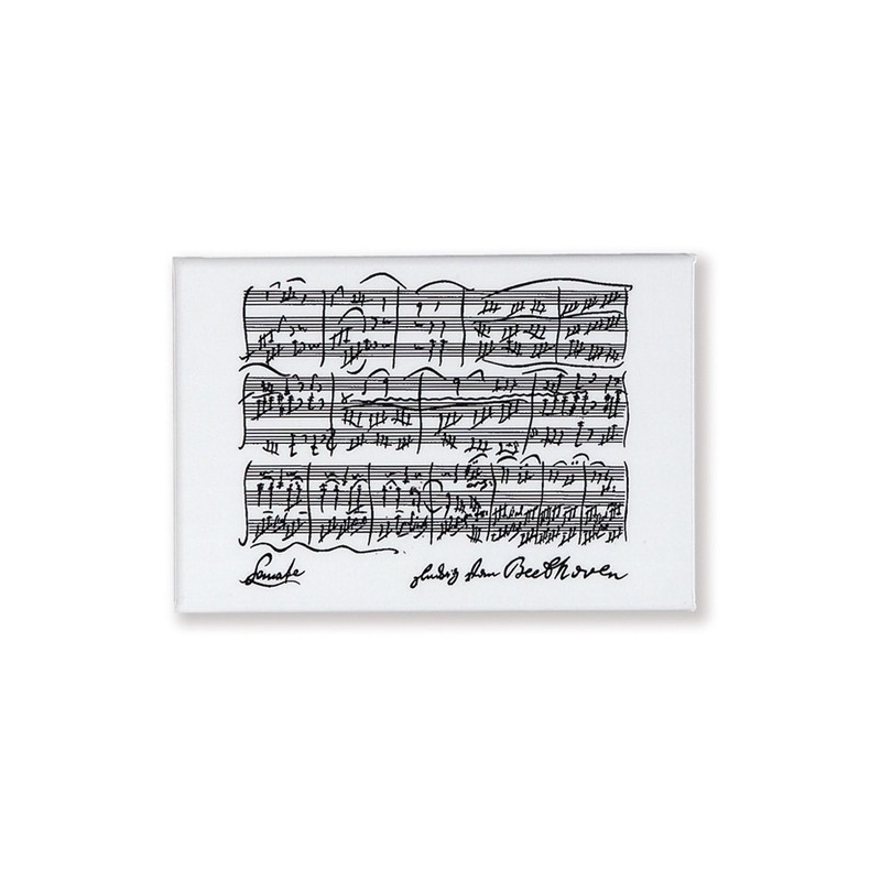 Magnet Beethoven white