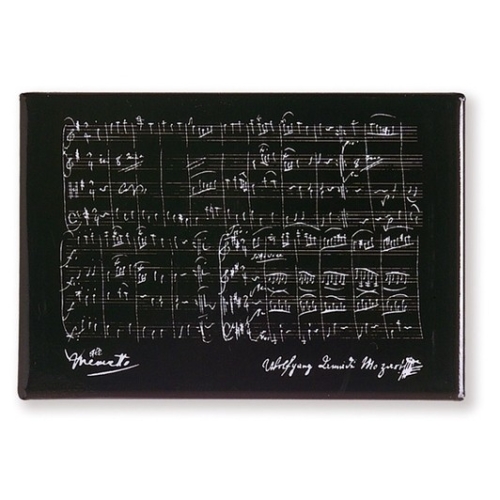 Magnet Mozart black