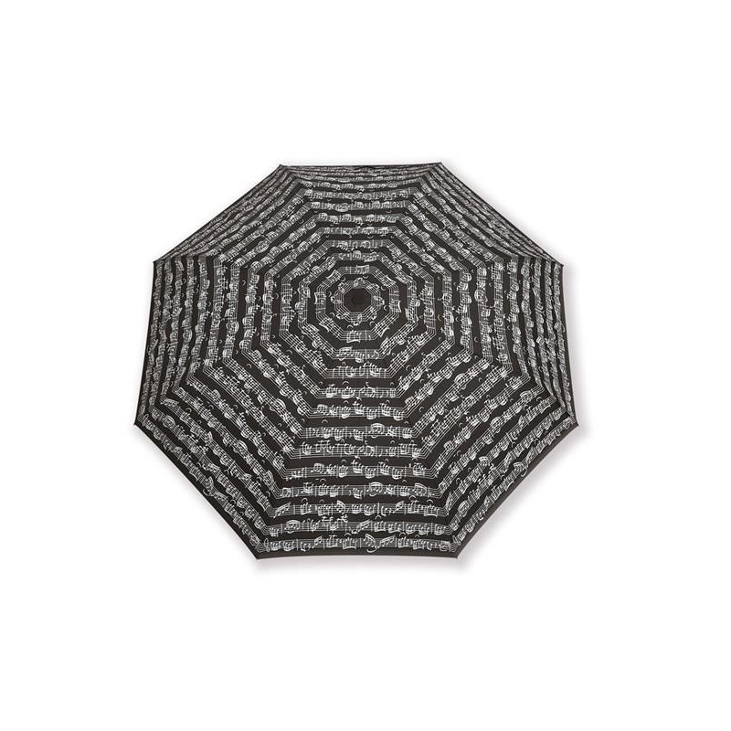 Mini umbrella Sheet music black
