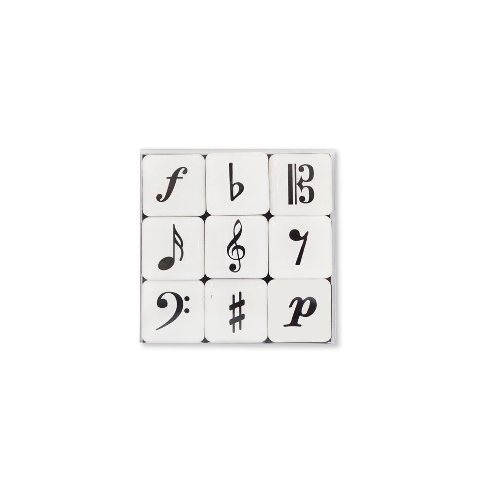 Minimagnet box Music symbols