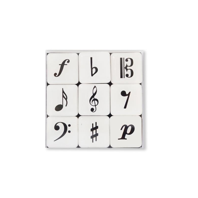 Minimagnet box Music symbols