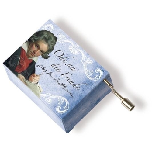 Music box Beethoven blue