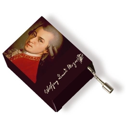 Music box Mozart Portrait