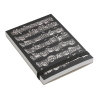 Notepad Sheet music black A7
