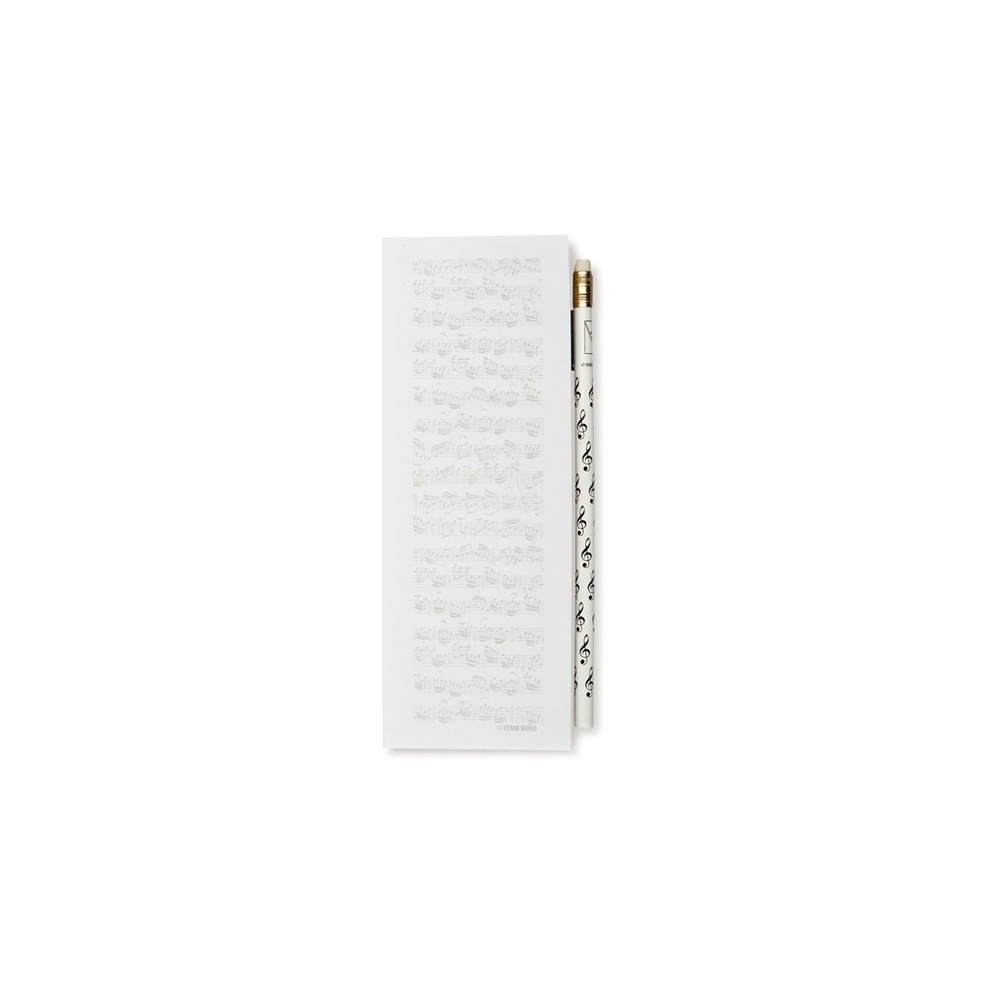 Notepad Sheet music midi magnetic