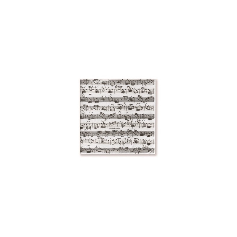 Paper napkins Sheet music 25x25cm