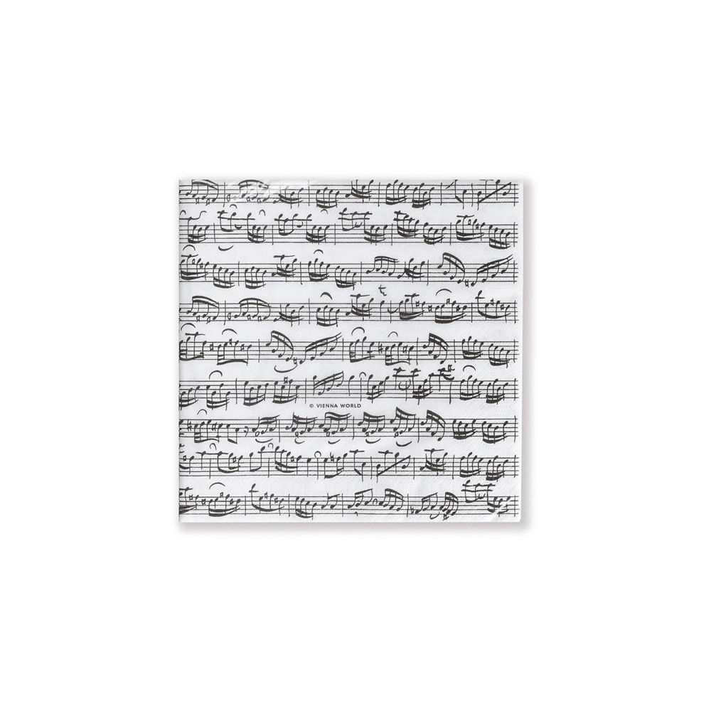 Paper napkins Sheet music 33x33cm