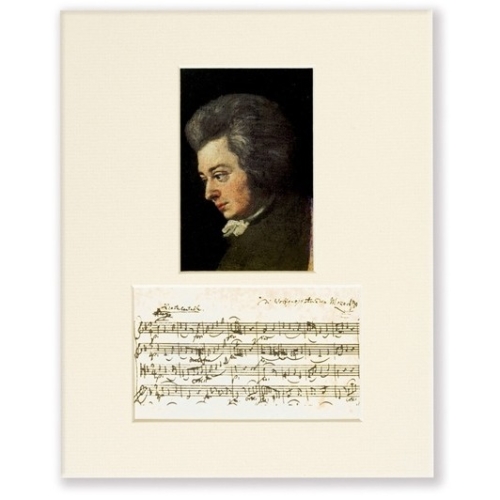 Passepartout Mozart Portrait