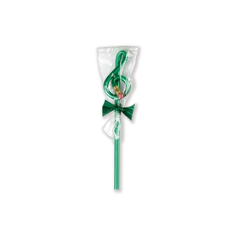 Pencil G-clef green de luxe