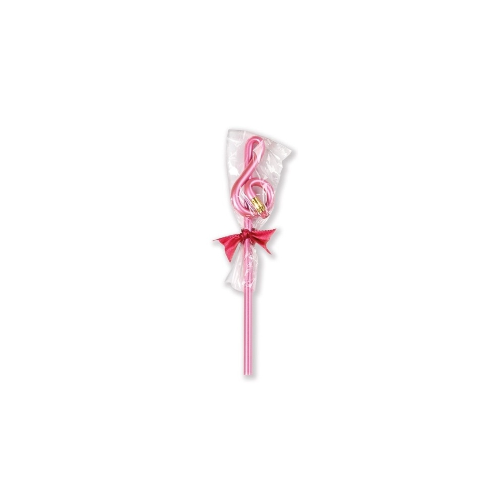 Pencil G-clef pink de luxe