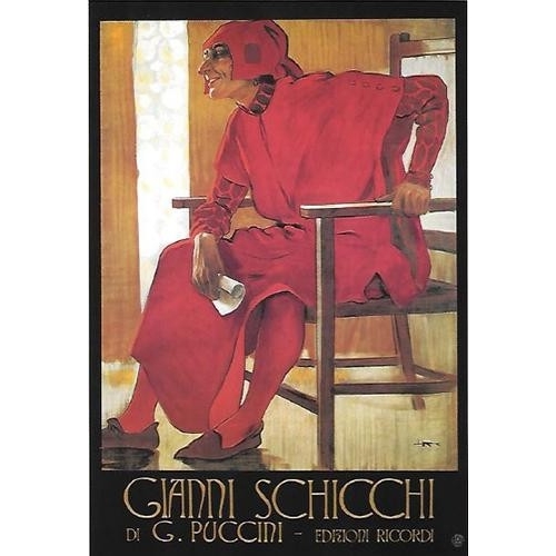 Postcard Gianni Schicchi