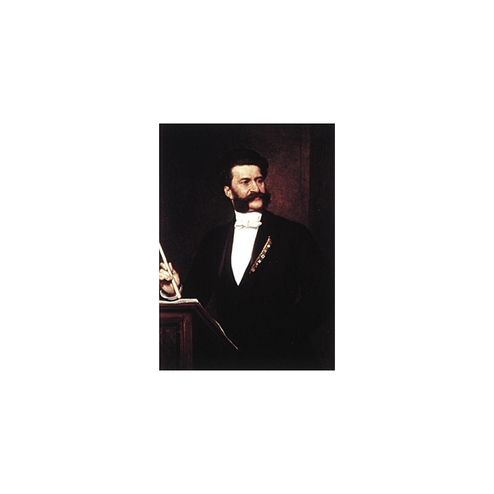 Postcard Johann Strauss