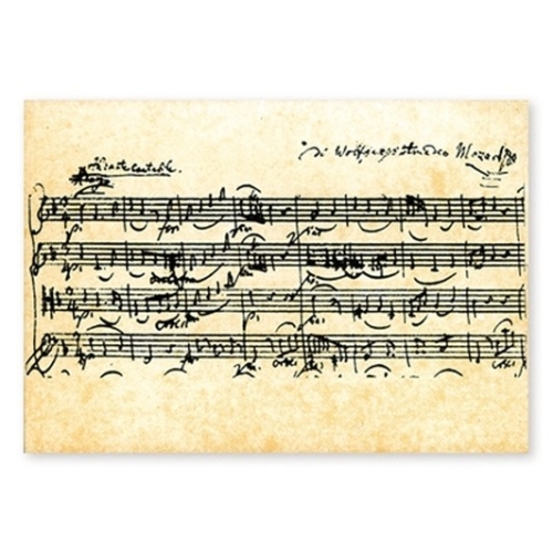 Postcard Mozart -...