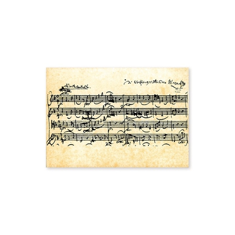 Postcard Mozart - Streichquartett (10 pcs)
